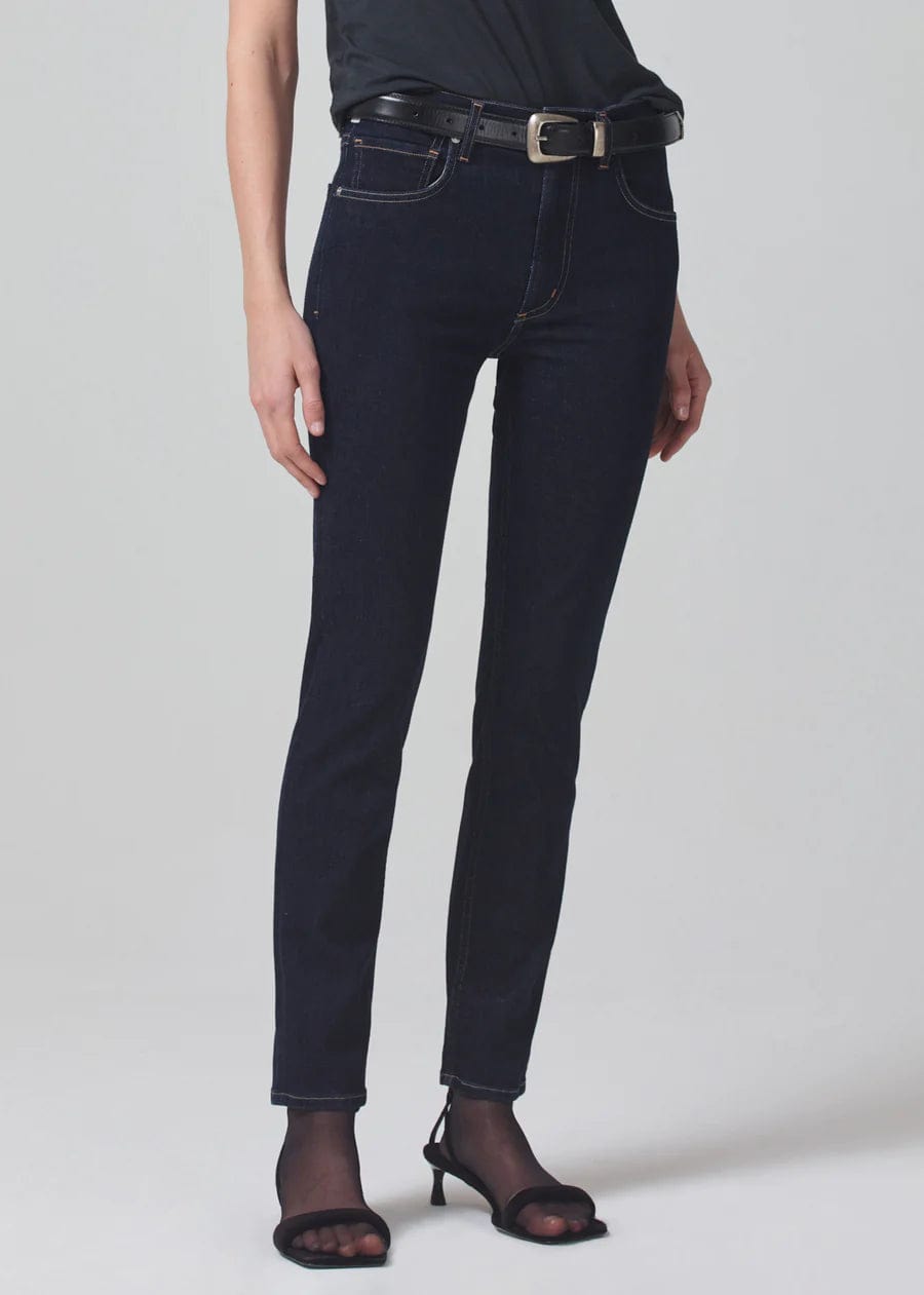 denim - CITIZENS - Sloane Skinny Dark Indigo - Solace - Nagel wereld