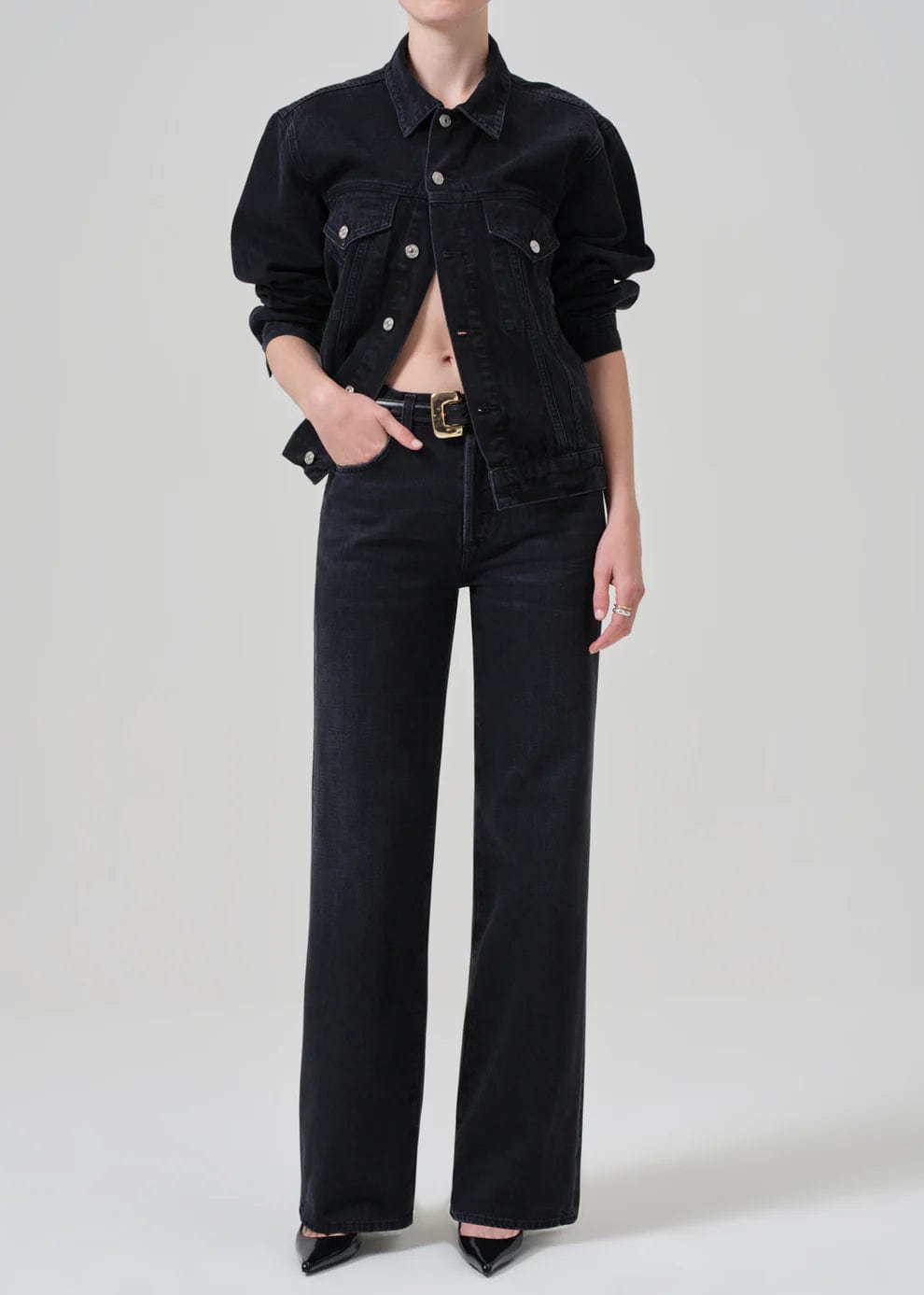 denim - CITIZENS - Annina Trouser - Prophecy - Nagel wereld