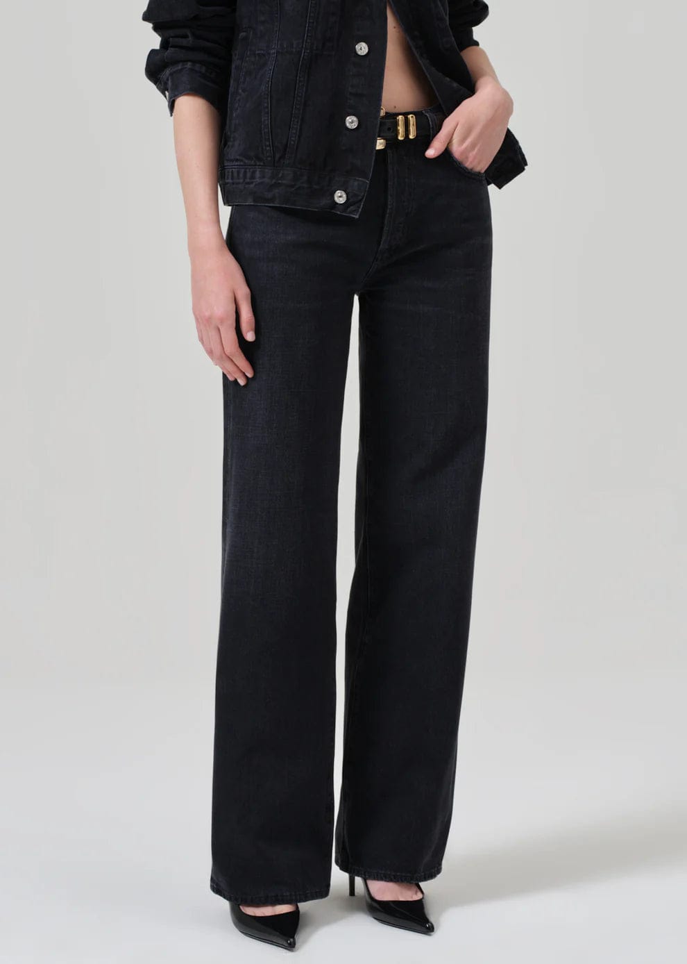 denim - CITIZENS - Annina Trouser - Prophecy - Nagel wereld