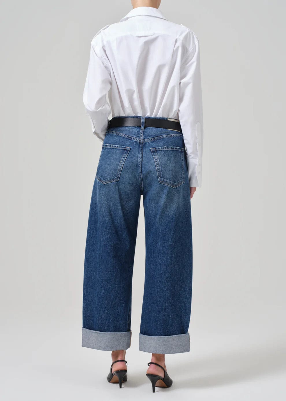 denim - CITIZENS - Ayla Baggy Cuff Jeans - Claremont - Nagel wereld