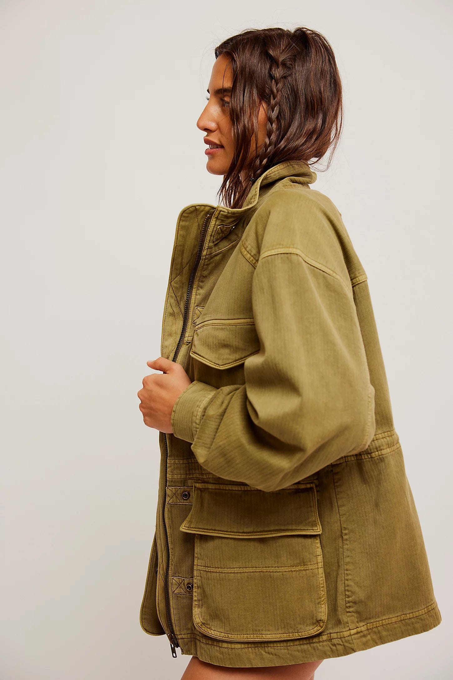 FREE PEOPLE OUTERWEAR Arya Utility Jacket