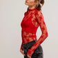 TOPS - FREE PEOPLE - Lady Lux Layering Top - Nagel wereld