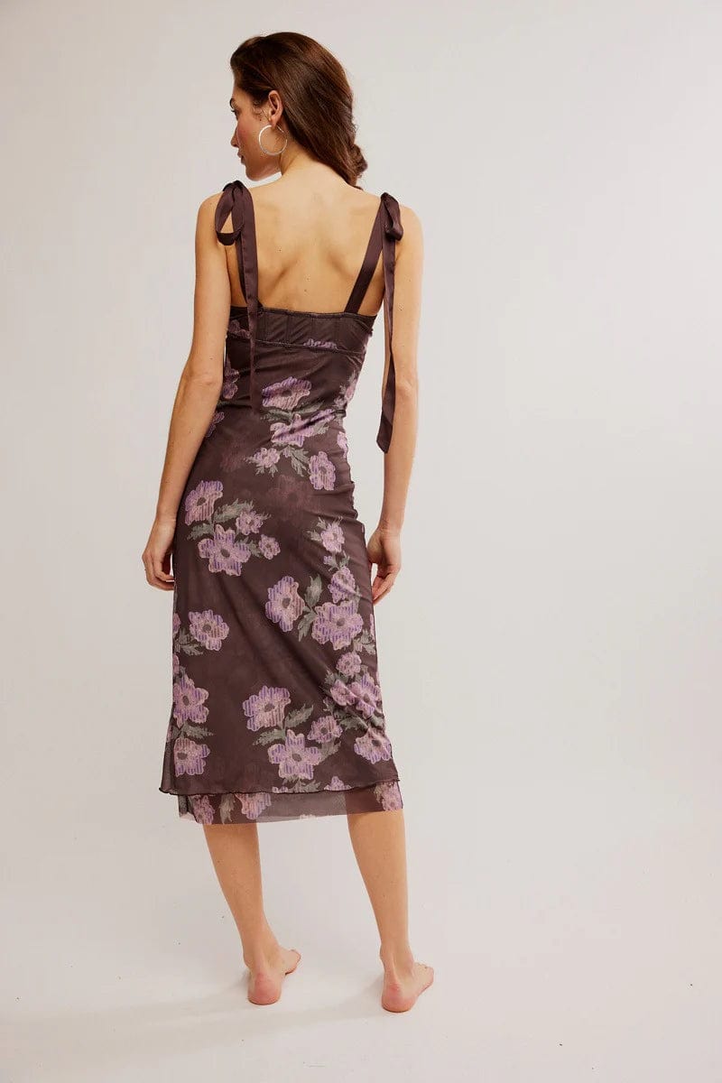 Dresses - FREE PEOPLE - Printed Got Glam Slip Dress - Nagel wereld