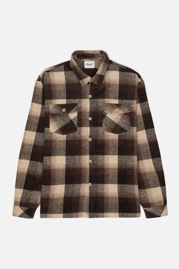 m tops - KUWALLA - Flannel Overshirt - Nagel wereld