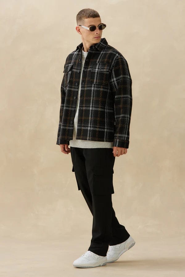 OUTERWEAR - KUWALLA - Heavyweight Plaid Shirt - Nagel wereld