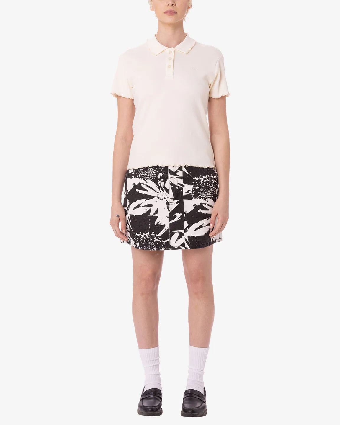 tops - Obey - Loren Polo Short Sleeve - Nagel wereld