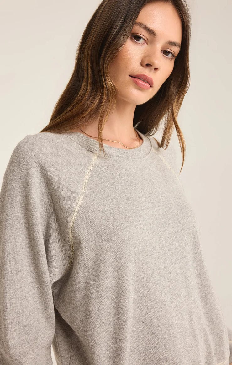 sweater - Z Supply - Saldana French Terry Top - Nagel wereld