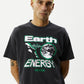 m tops - AFENDS - Earth Energy Recycled Boxy Fit Tee - Nagel wereld