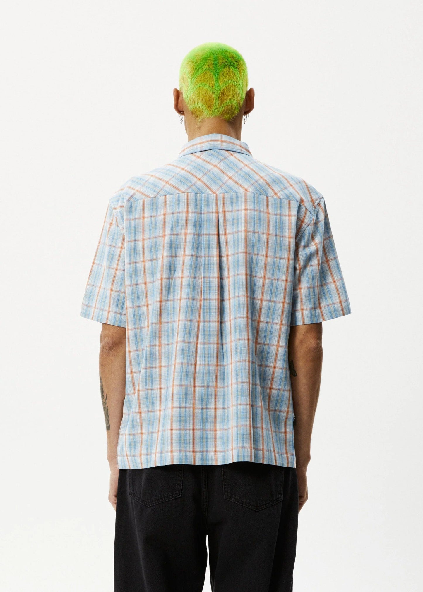 AFENDS m tops Position Recycled Short Sleeve Shirt