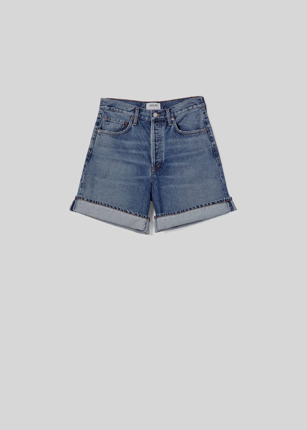 Denim - AGOLDE - Dame Relax Cuff Short - Nagel wereld