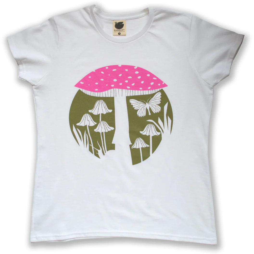 TOPS - BANQUET - Mushroom Amanita Tee - Nagel wereld