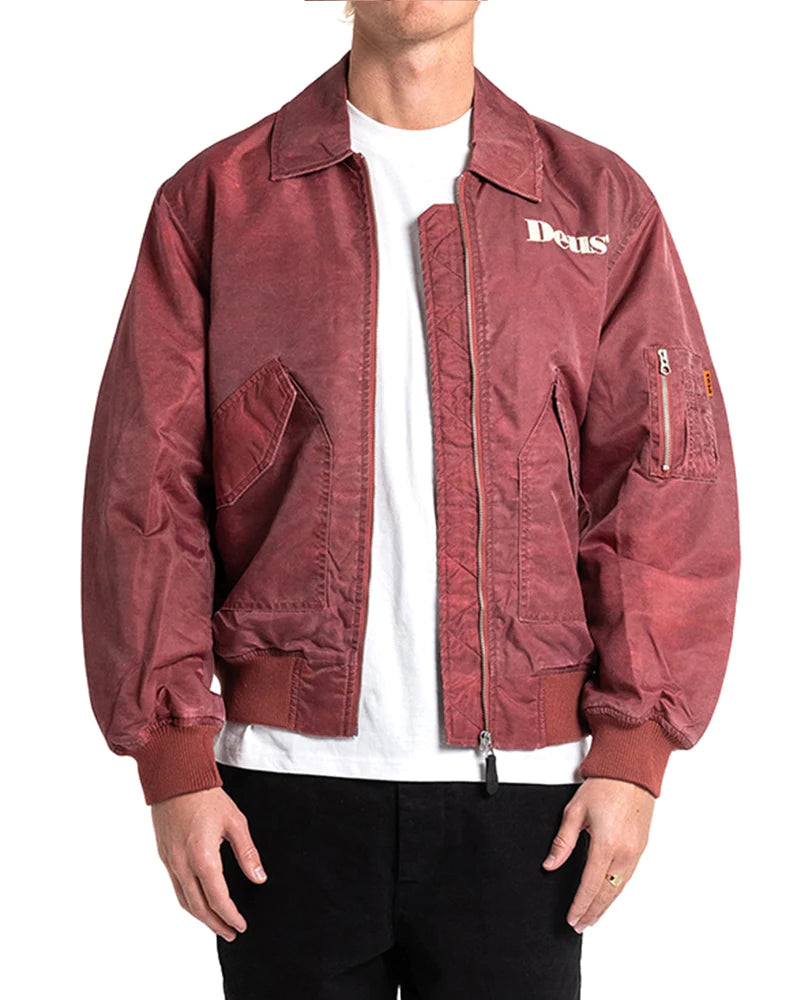 m jackets - DEUS EX MACHINA - Dreamhouse Flight Jacket - Nagel wereld