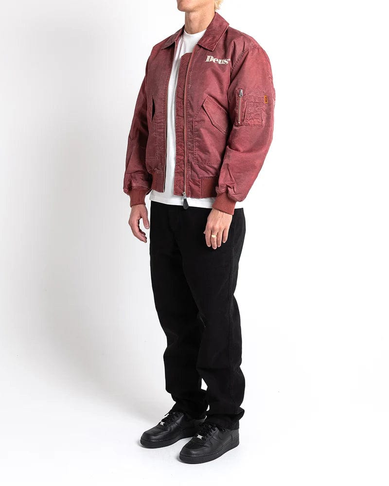 m jackets - DEUS EX MACHINA - Dreamhouse Flight Jacket - Nagel wereld