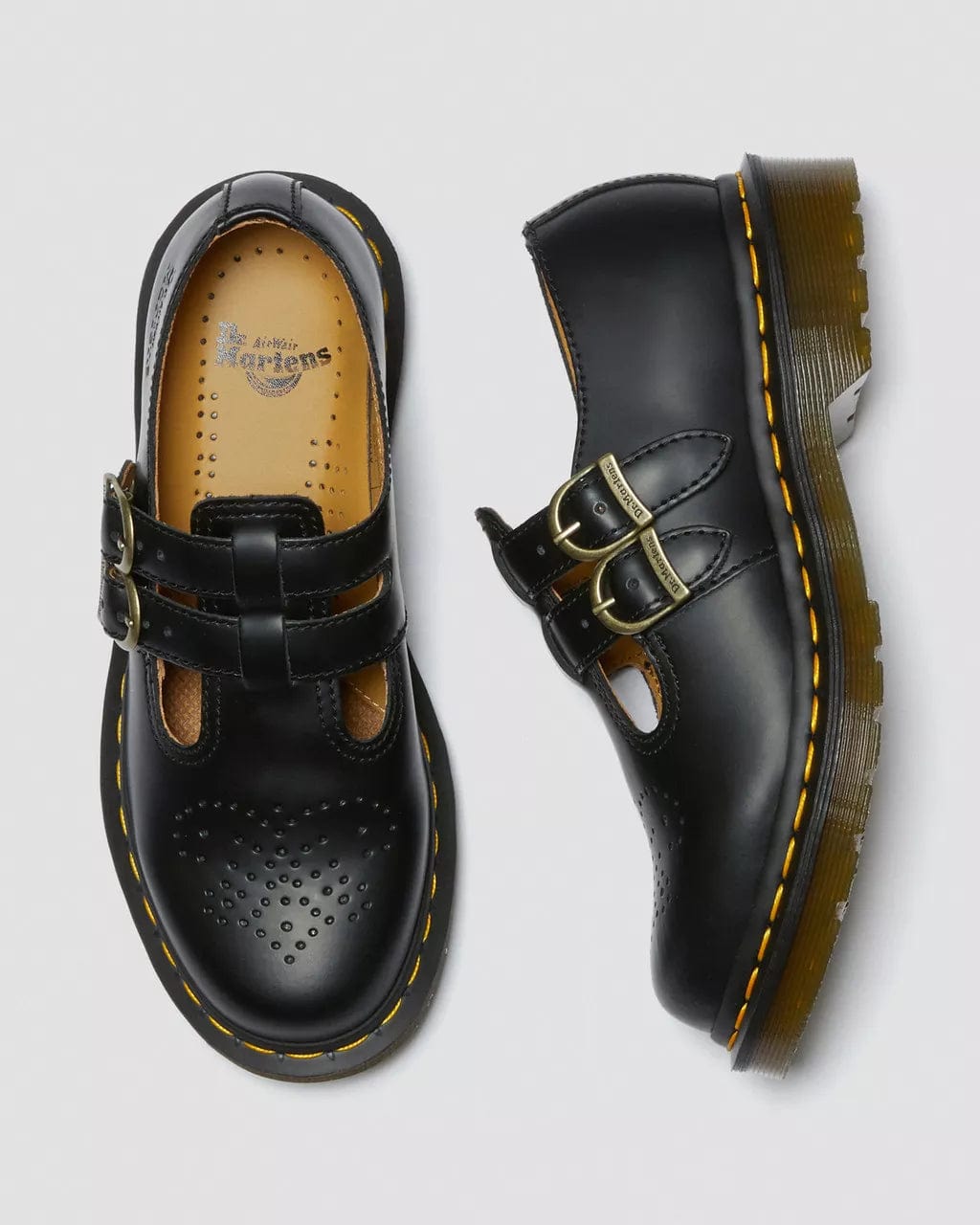 SHOES - DR.MARTENS - 8065 Mary Jane Smooth Leather - Nagel wereld