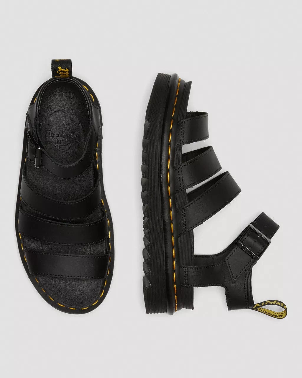 SHOES - DR.MARTENS - Blaire 3-Strap Sandal Zebrilla - Nagel wereld