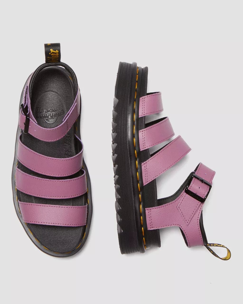 SHOES - DR.MARTENS - Blaire 3-Strap Sandal Zebrilla - Nagel wereld