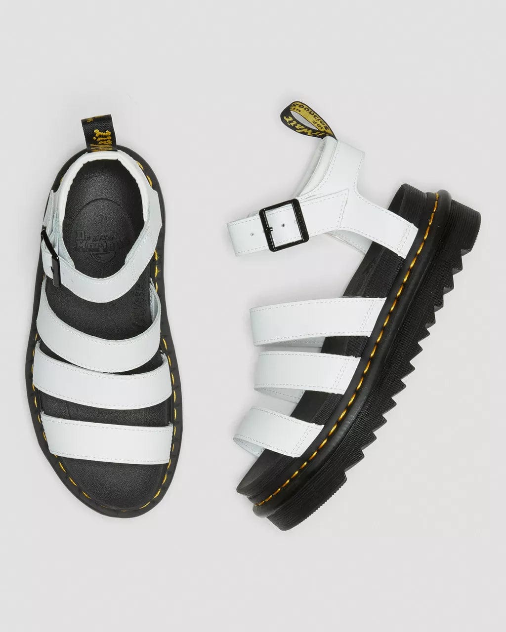 SHOES - DR.MARTENS - Blaire 3-Strap Sandal Zebrilla - Nagel wereld