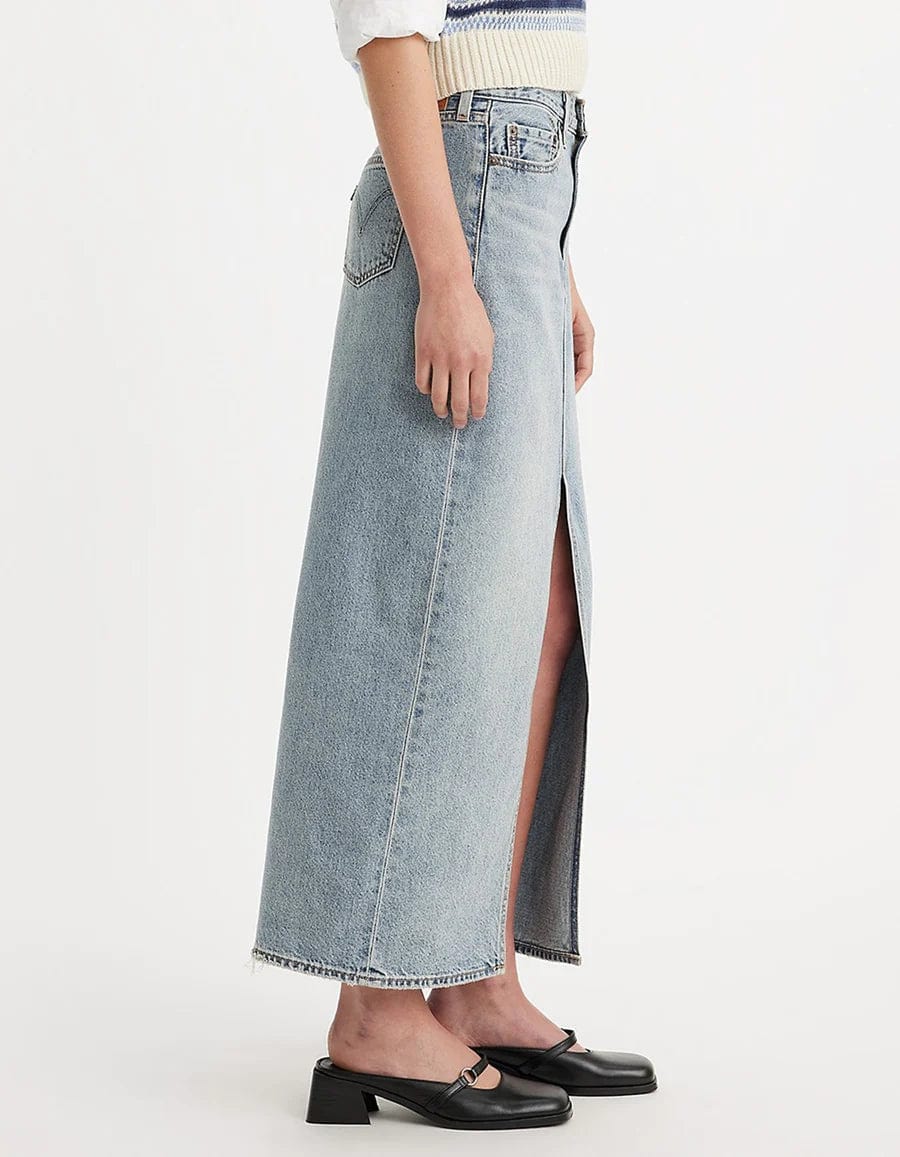 Bottoms - LEVI'S - Ankle Column Skirt - Please Hold - Nagel wereld