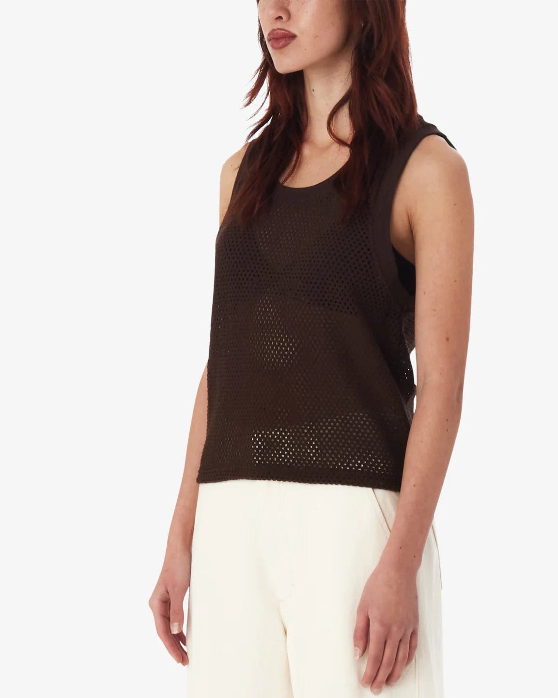 TOPS - Obey - Hudson Mesh Tank - Nagel wereld