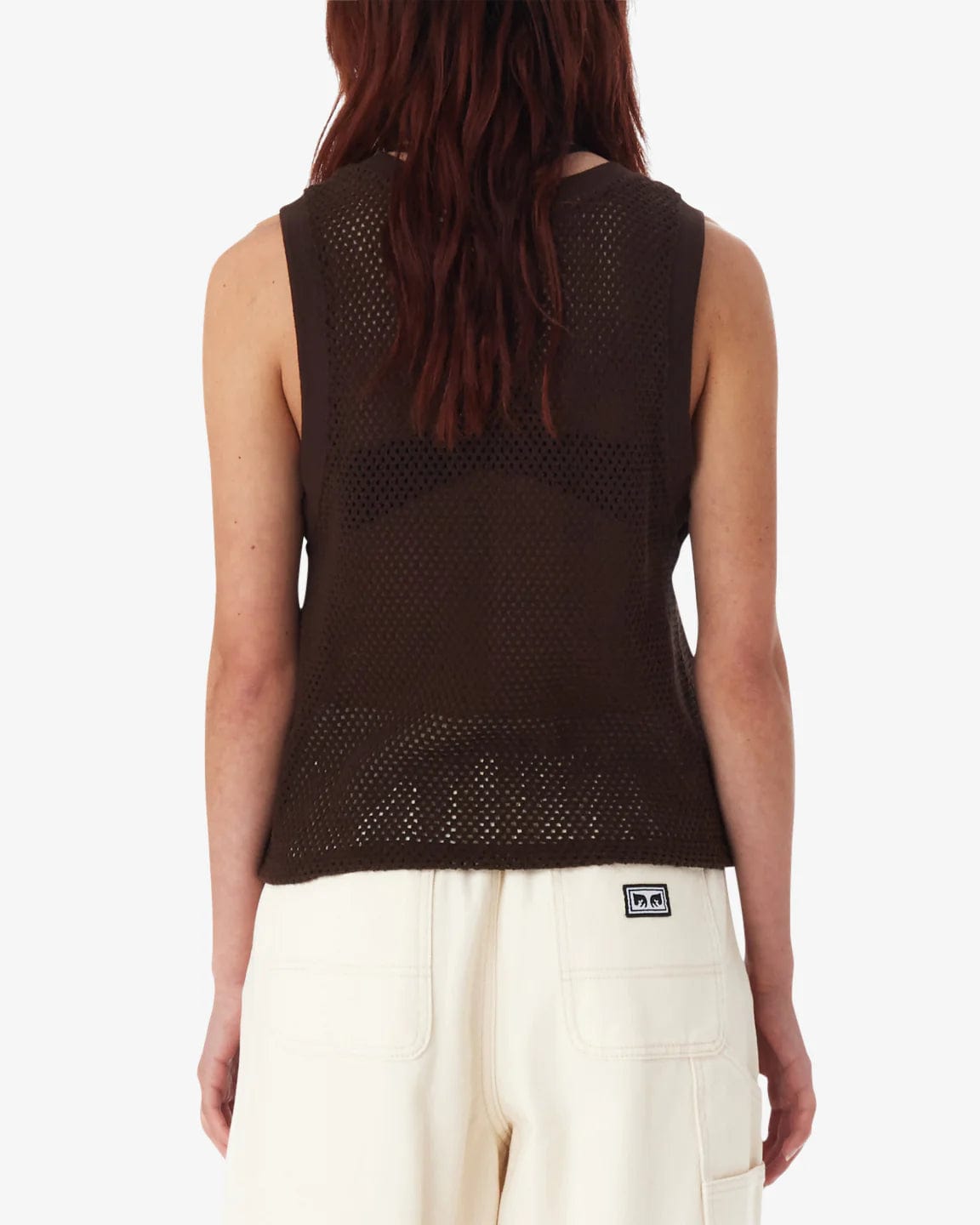 TOPS - Obey - Hudson Mesh Tank - Nagel wereld