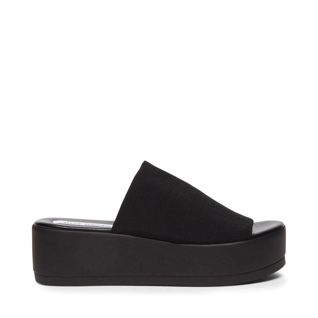 STEVE MADDEN SHOES Black / 6 Slinky Platform Slide