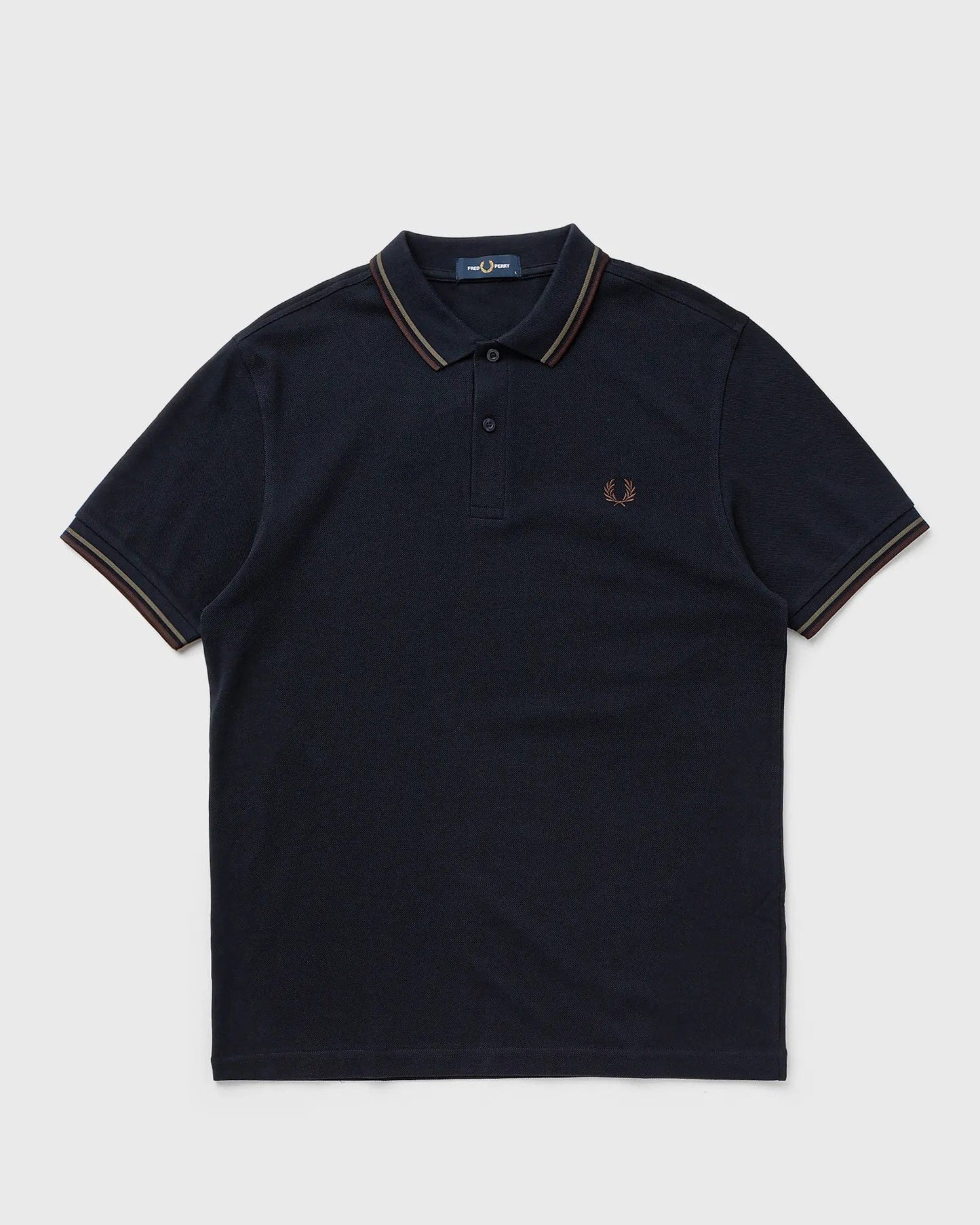 m tops - FRED PERRY - Twin Tipped Shirt - Nagel wereld