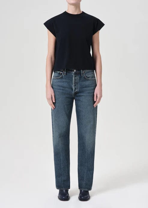 DENIM - AGOLDE - Fran Low Slung Easy Straight - Dwell - Nagel wereld