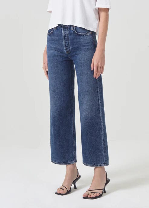 denim - AGOLDE - Ren Hi Rise Wide Leg Jean - Control - Nagel wereld