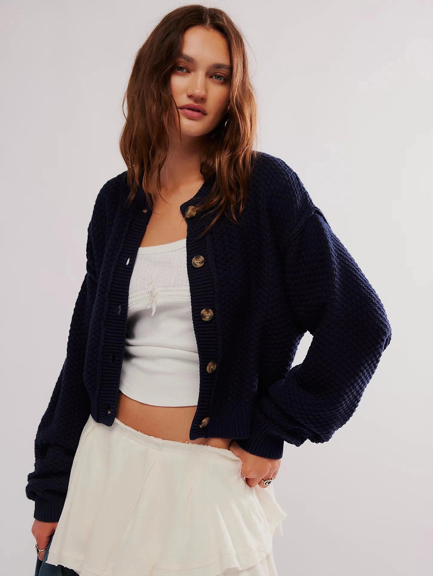 sweater - FREE PEOPLE - Lila Cardi - Nagel wereld