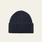 LES DEUX ACCESSORIES Wells Fleck Wool Rib Beanie