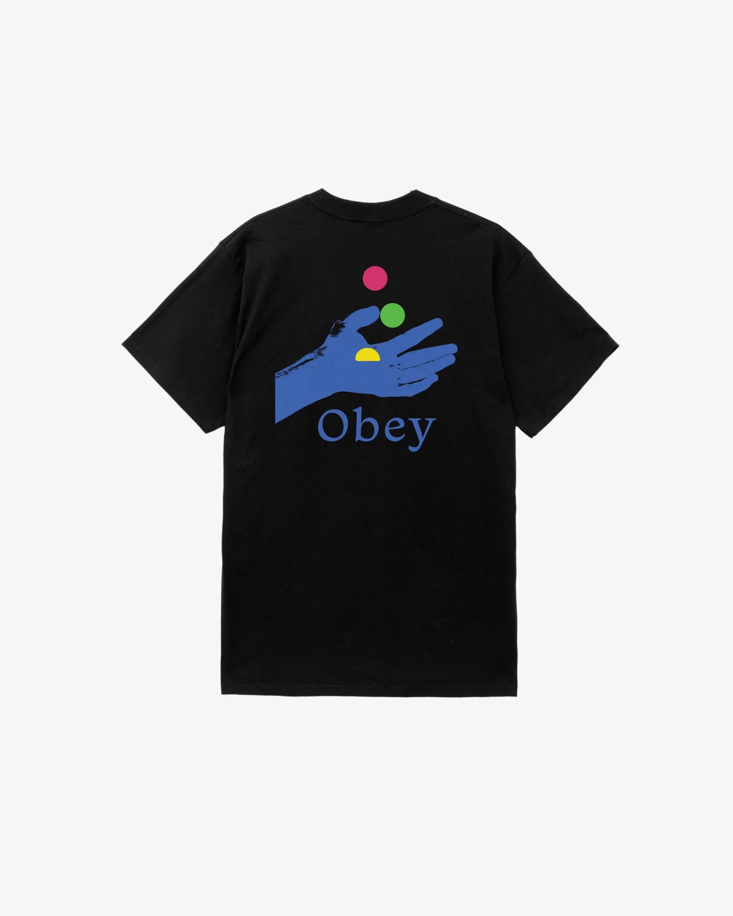 Obey M TOPS Black / S Exchange Classic Tee