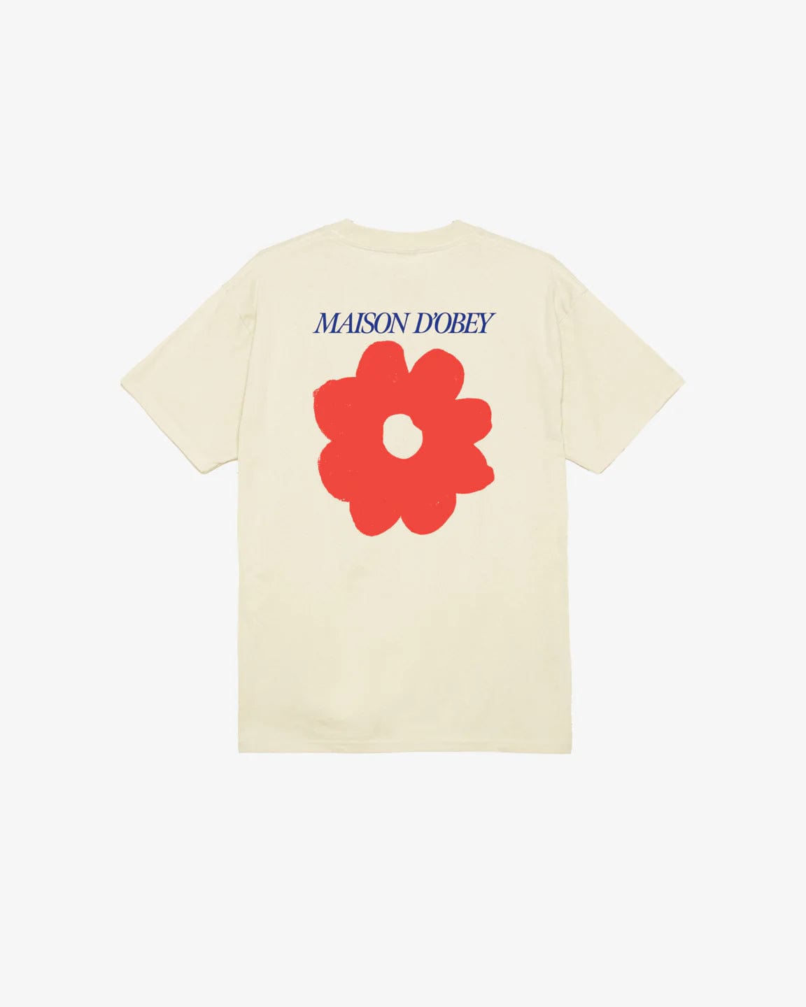 Obey M TOPS Cream / S Maison D'Obey Tee