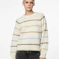 PIECES sweater Nelia Stripe Crew Neck