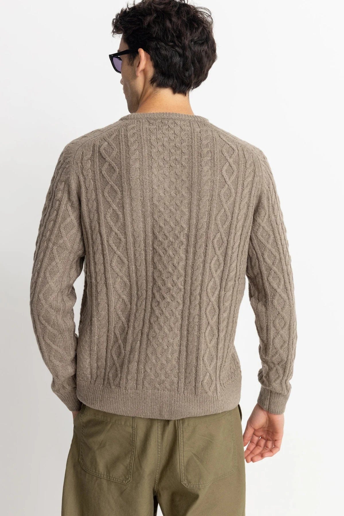 M SWEATERS - RHYTHM - Mohair Fishermans Knit Sweater - Nagel wereld