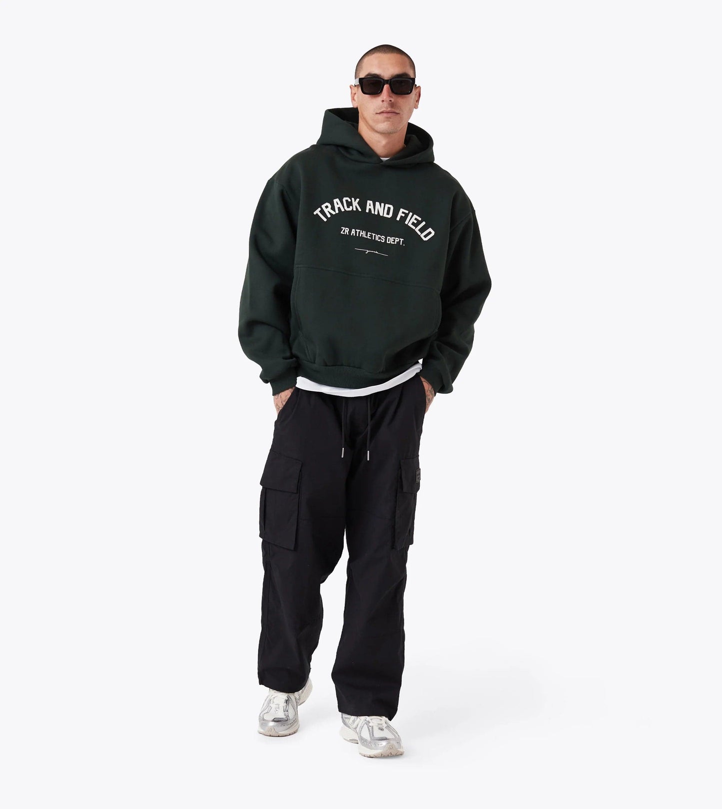 Zanerobe M SWEATERS Athletic Box Hoodie