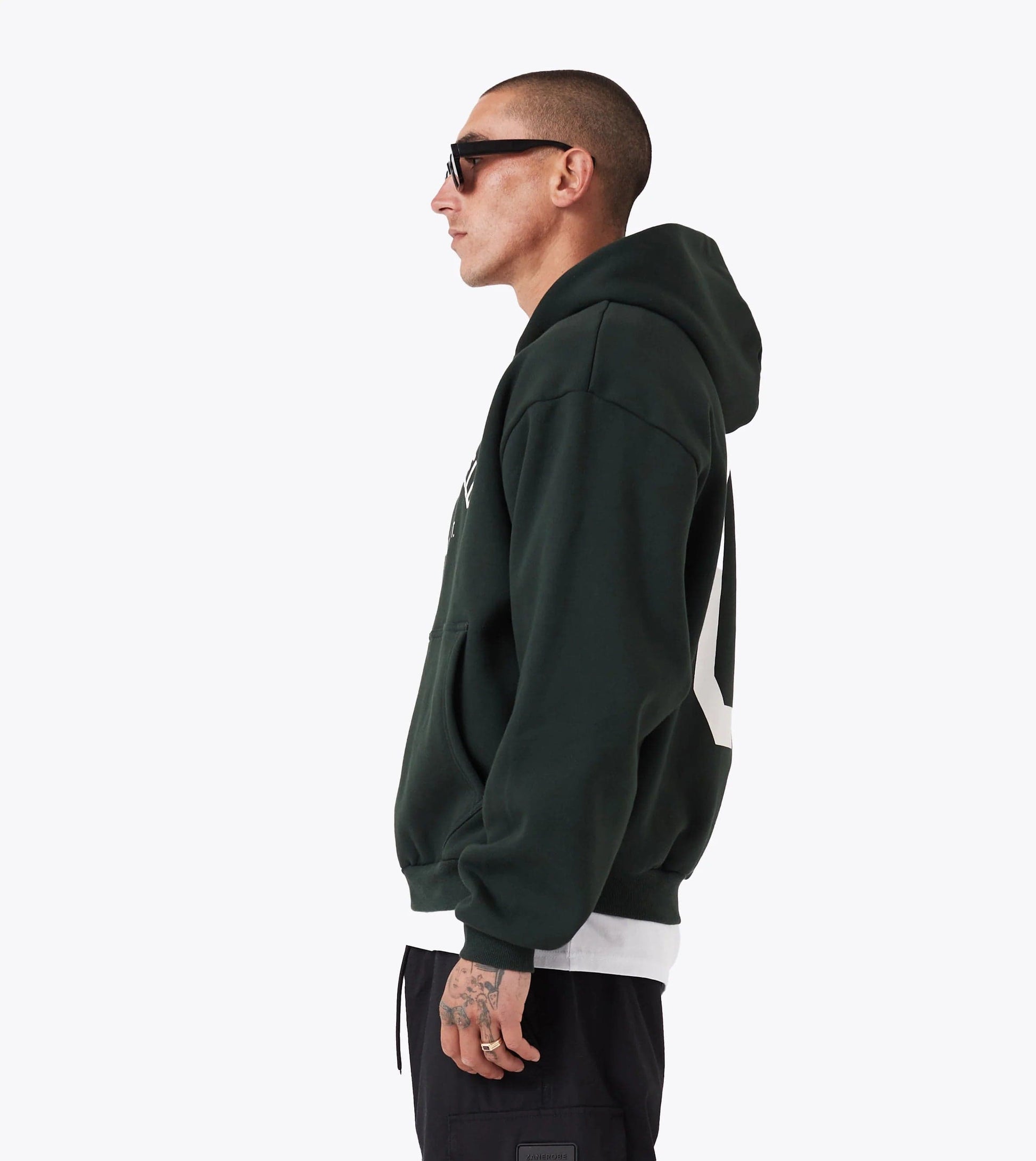 Zanerobe M SWEATERS Athletic Box Hoodie