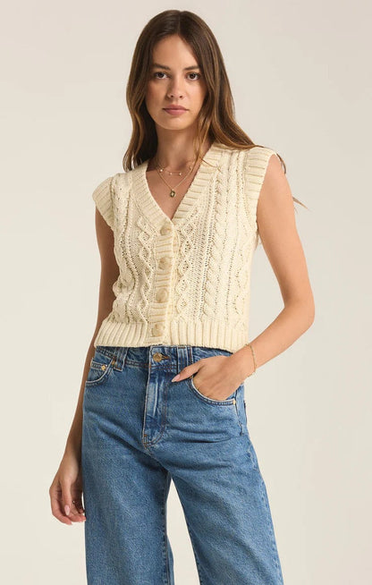 Sweater - Z Supply - Set Adrift Sweater Vest - Nagel wereld