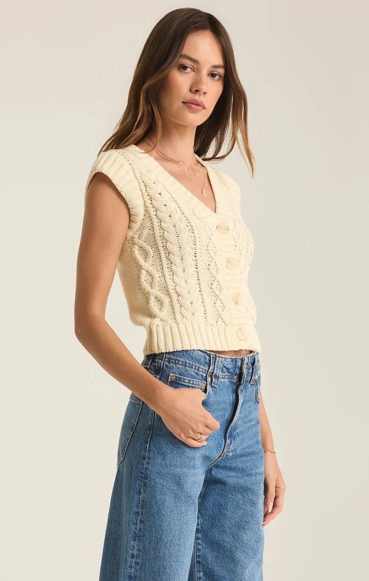 Sweater - Z Supply - Set Adrift Sweater Vest - Nagel wereld