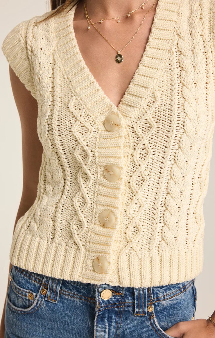 Sweater - Z Supply - Set Adrift Sweater Vest - Nagel wereld