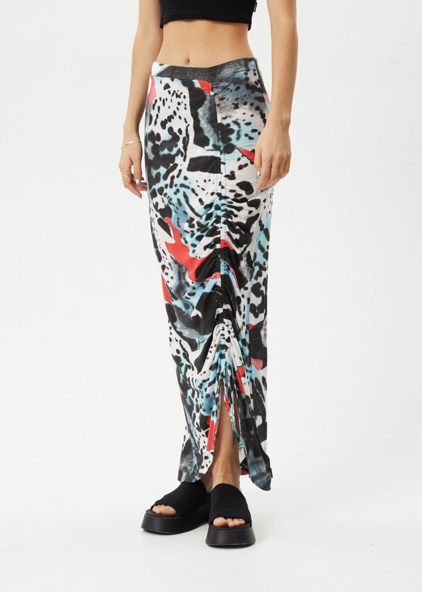 Bottoms - AFENDS - Dossy Sheer Maxi Skirt - Nagel wereld