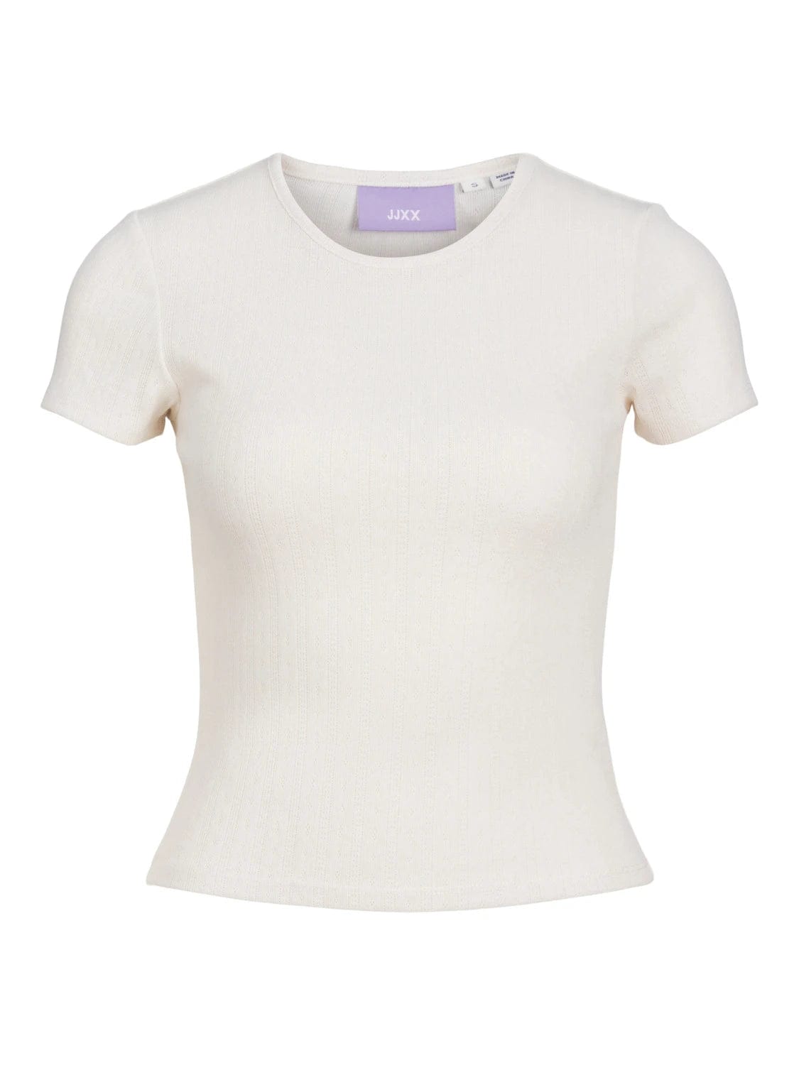 TOPS - JJXX - Rubi Pointelle Short Sleeve - Nagel wereld